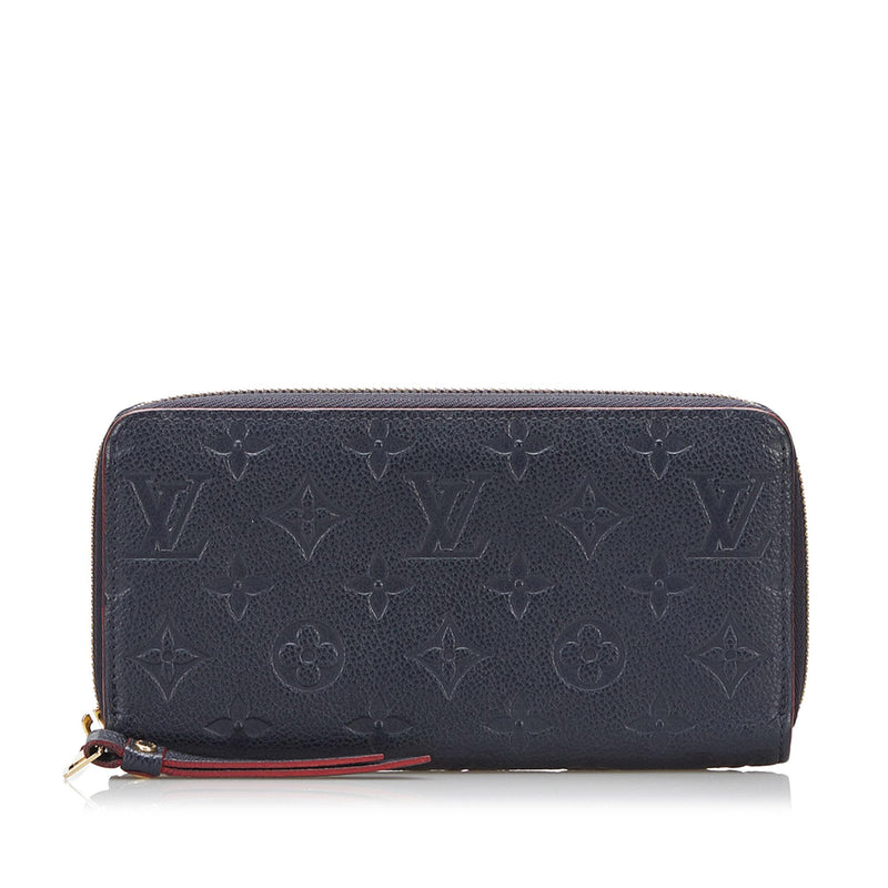 Louis Vuitton Zippy Coin Purse Black Monogram Empreinte