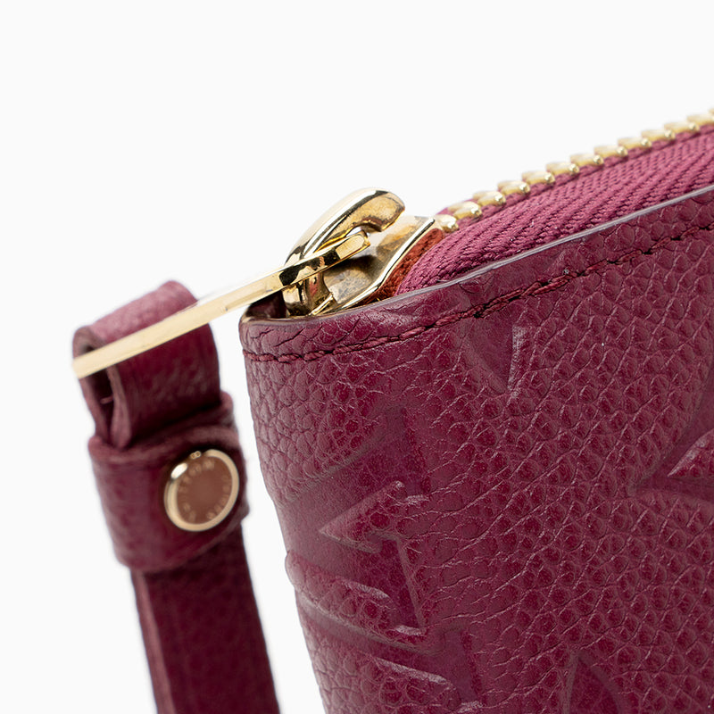 Louis Vuitton - Zippy Wallet Monogram Empreinte Cherry