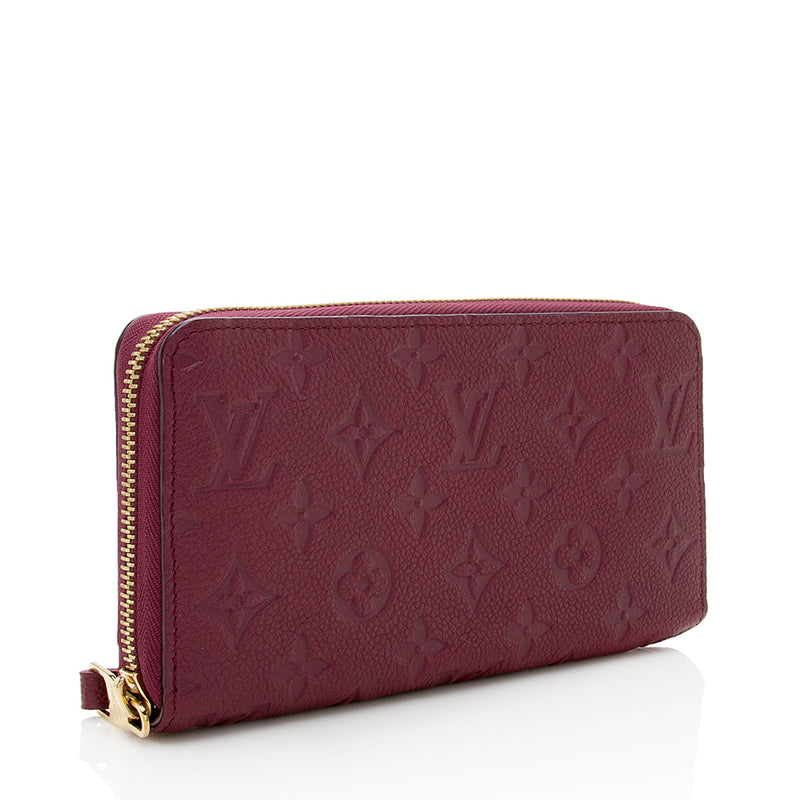 Louis Vuitton Empreinte Leather Zippy Wallet - Pink Wallets
