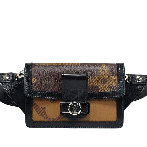 Louis Vuitton Monogram Giant Reverse Dauphine Bumbag (SHG-33341)