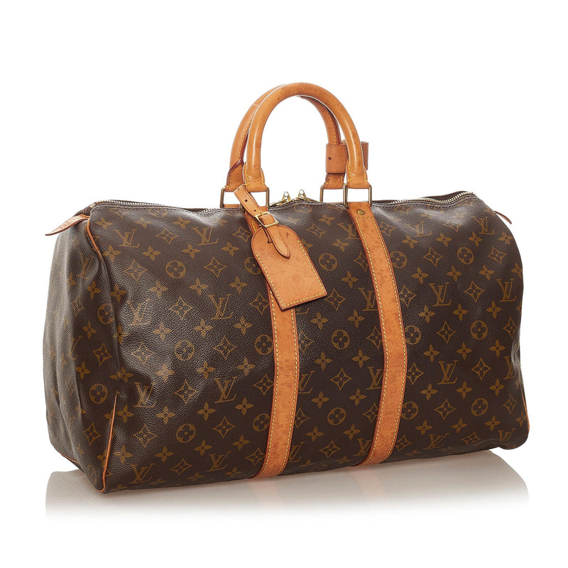 Louis Vuitton Monogram Keepall 45 (SHG-28072)