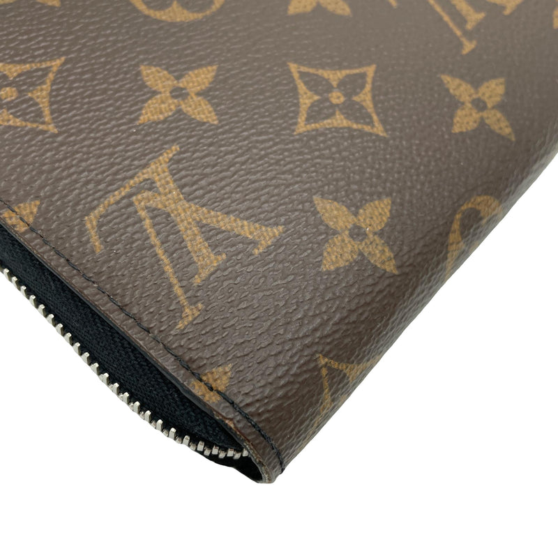 Louis Vuitton Monogram Macassar Zippy Dragonne (SHG-wgkDks) – LuxeDH