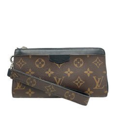 Louis Vuitton Zippy Dragonne Wallet Macassar Monogram Canvas Brown