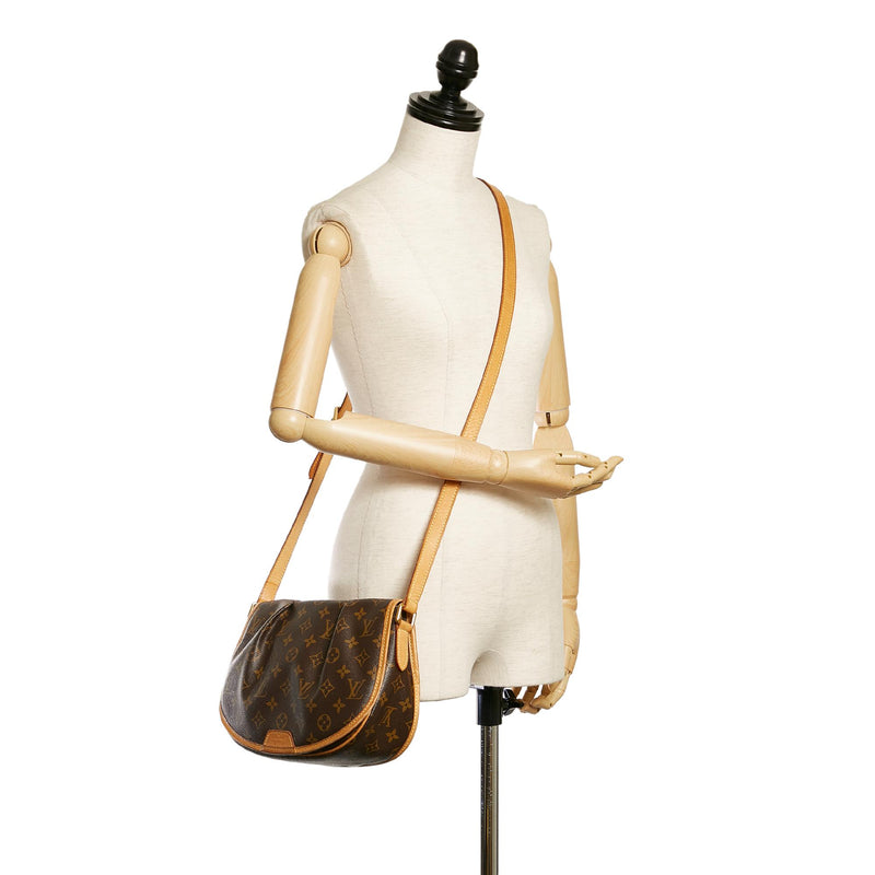Louis Vuitton Menilmontant GM Crossbody Monogram Shoulder Bag at