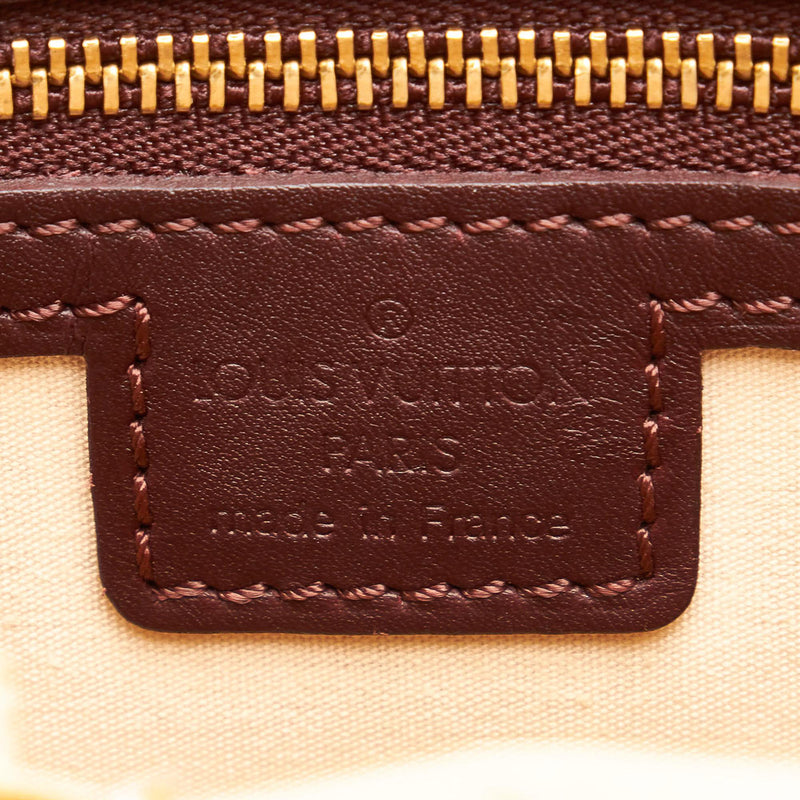 LOUIS VUITTON Monogram Mini Alma Haut Hand Bag Khaki M92203 LV Auth 47628  ref.1000429 - Joli Closet