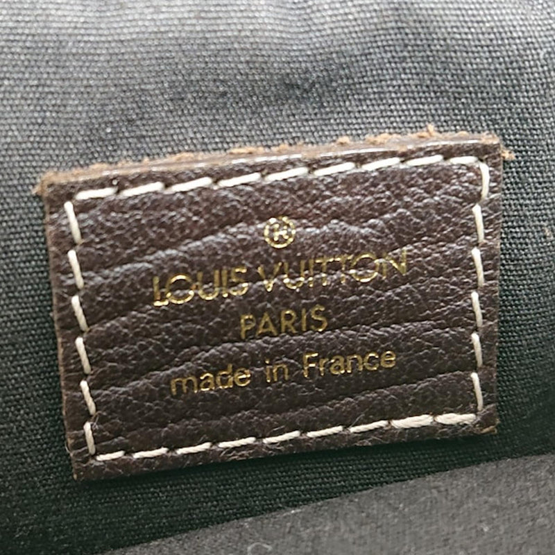 Louis Vuitton Brown Monogram Mini Lin Danube Dark brown Leather