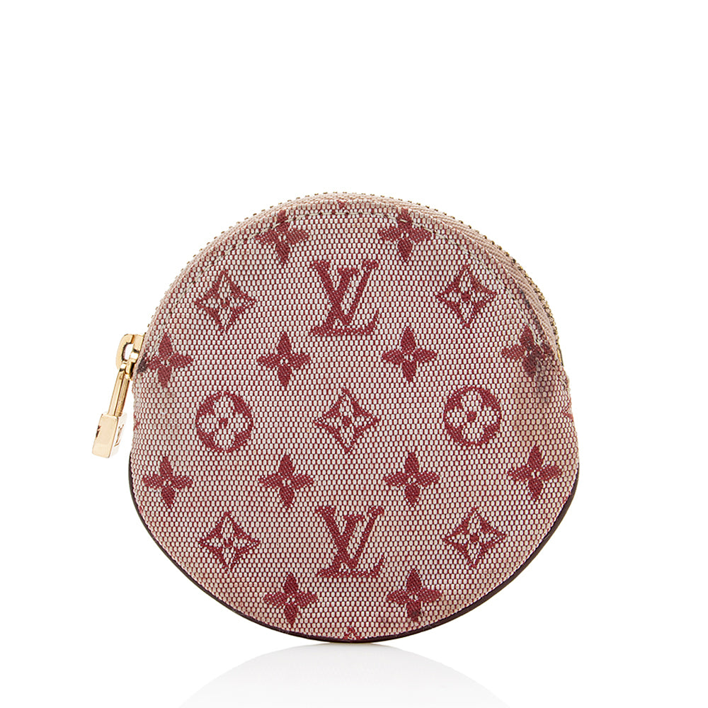 Louis Vuitton Limited Edition Monogram Cerises Round Coin Pouch (SHF-2 –  LuxeDH