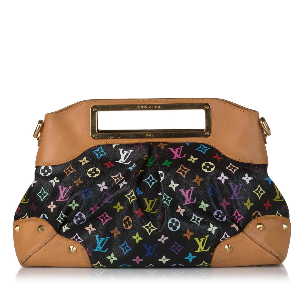 Louis Vuitton Monogram Multicolore Judy GM Shoulder Bag (SHF-18307