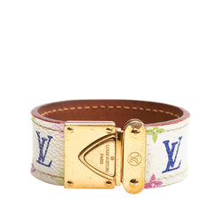 Louis Vuitton Multicolor White Logo Bracelet