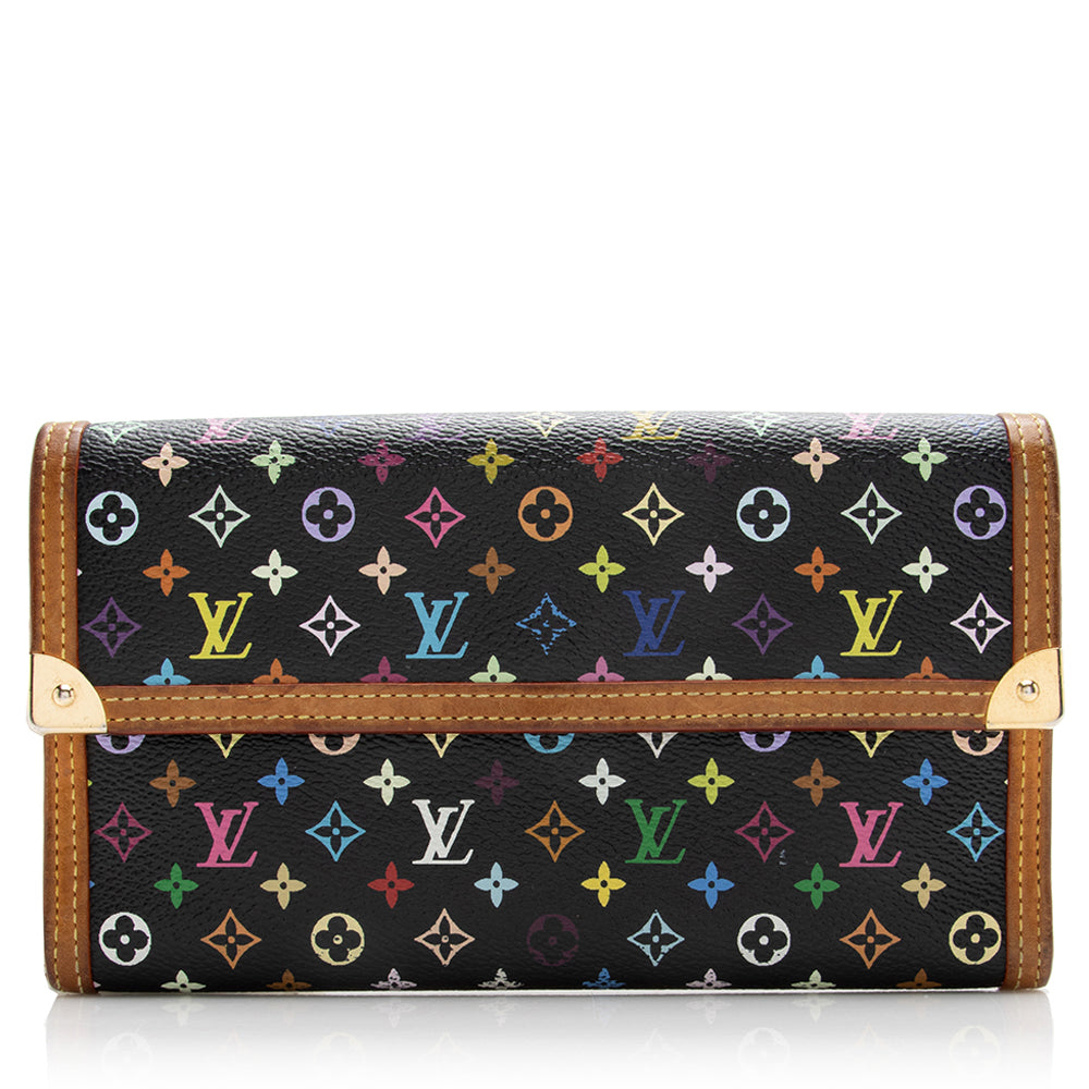 Louis Vuitton Wallet Porte Tresor International Multicolor