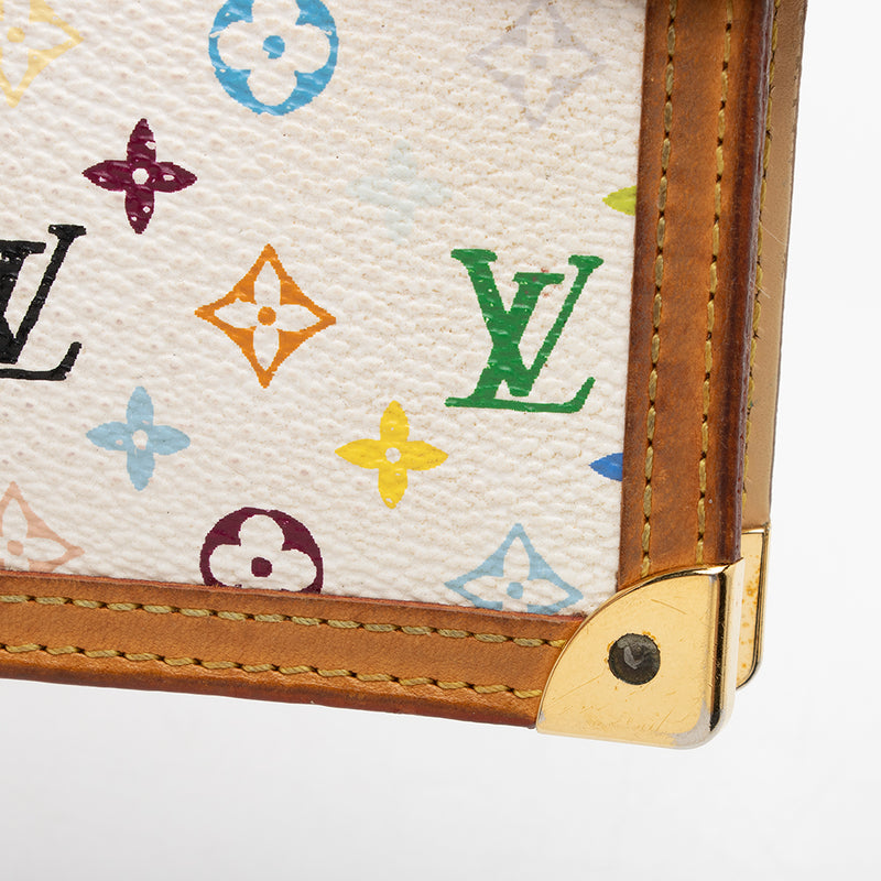 Louis Vuitton Key Pouch Monogram Multicolor White/Multicolor in Canvas with  Brass - US