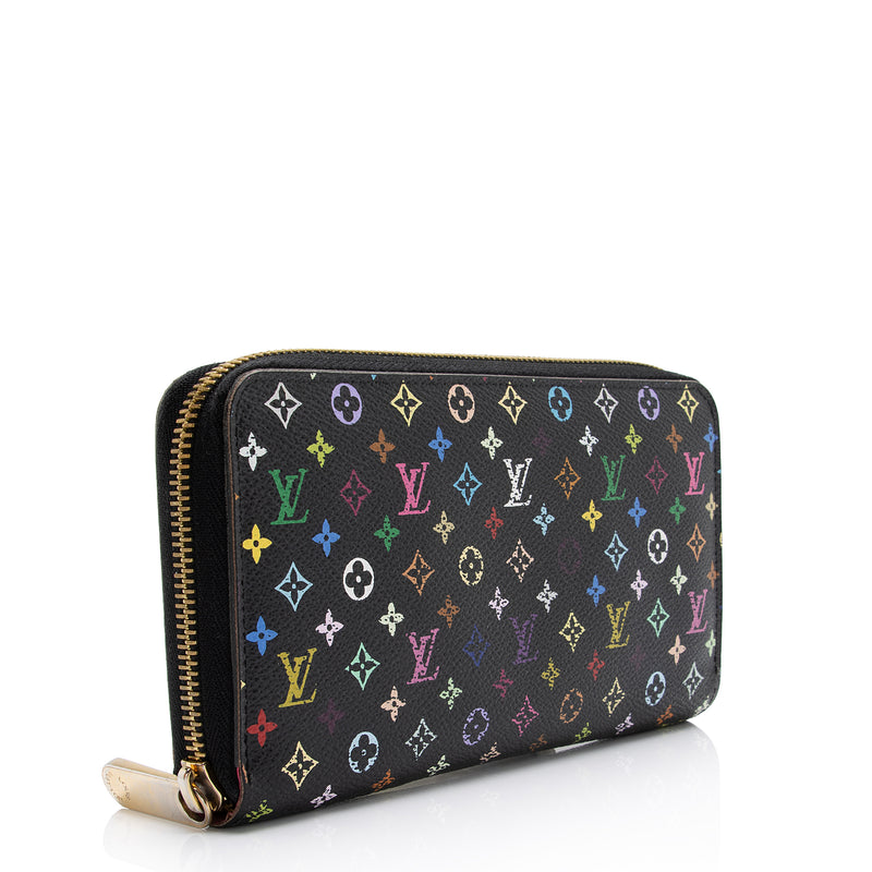 Shop Louis Vuitton Monogram Canvas Plain Leather Folding Wallet