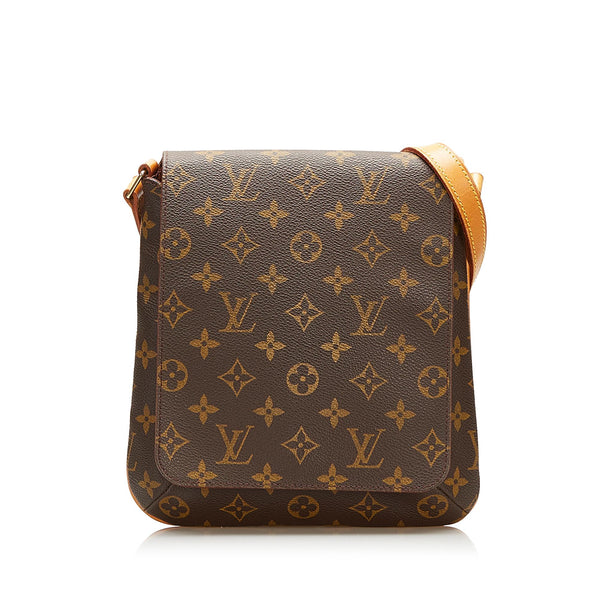 Louis Vuitton Monogram Musette Salsa Short Strap Brown