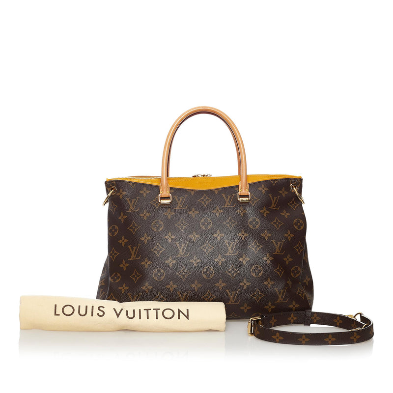 Louis Vuitton Monogram Pallas MM (SHG-36909) – LuxeDH