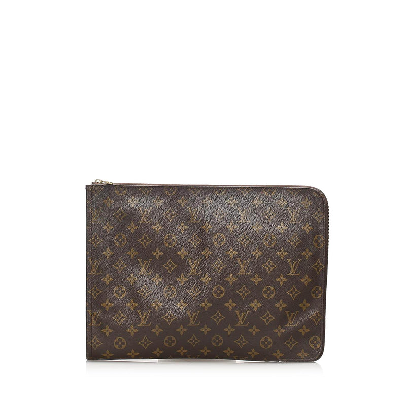 Louis Vuitton Brown Monogram Poche Document