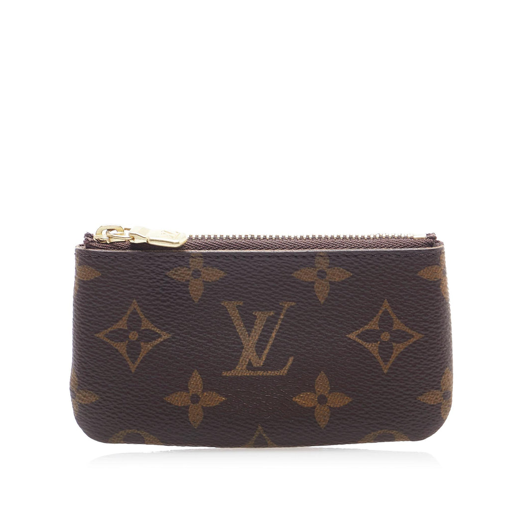  Louis Vuitton Women's Pre-Loved Pochette Cles, Damier