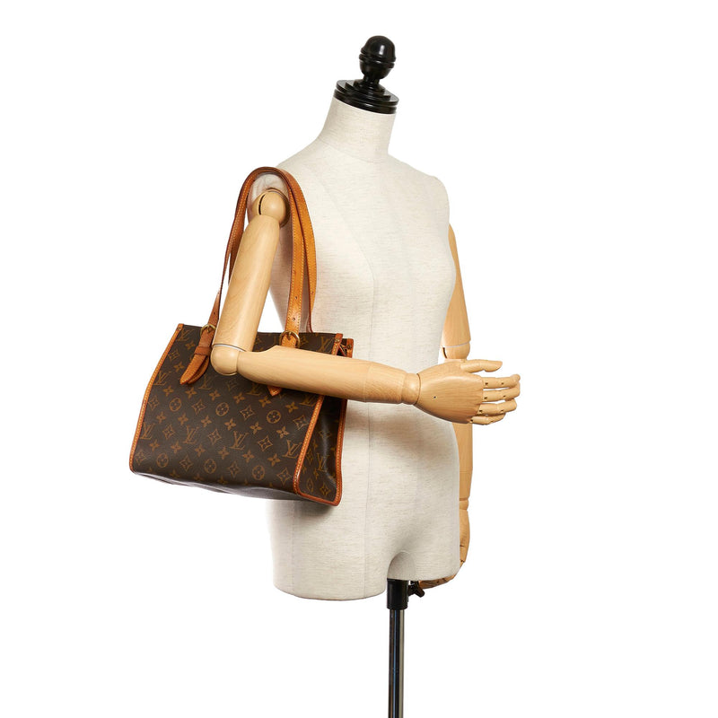 Louis Vuitton Popincourt Haut Shoulder Bag Brown