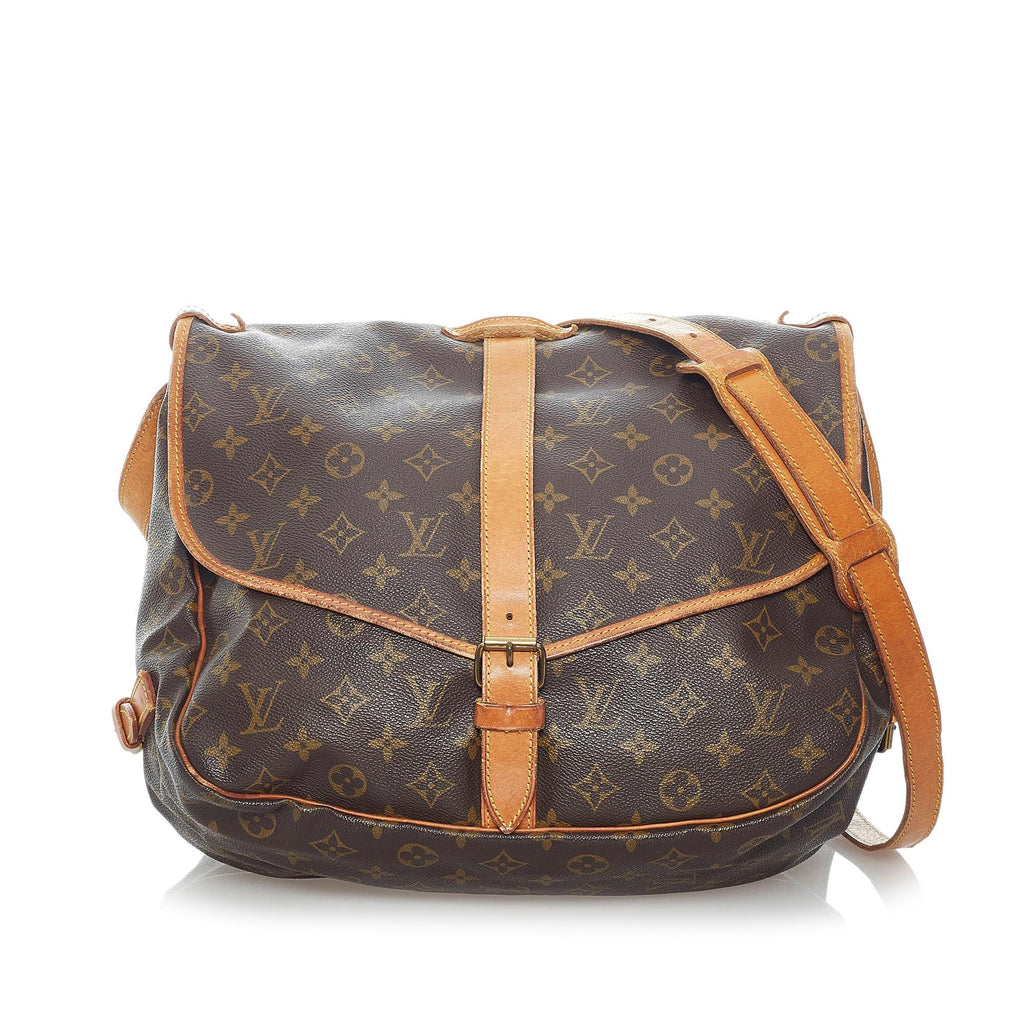 Louis Vuitton Monogram Saumur 35 (SHG-31134) – LuxeDH