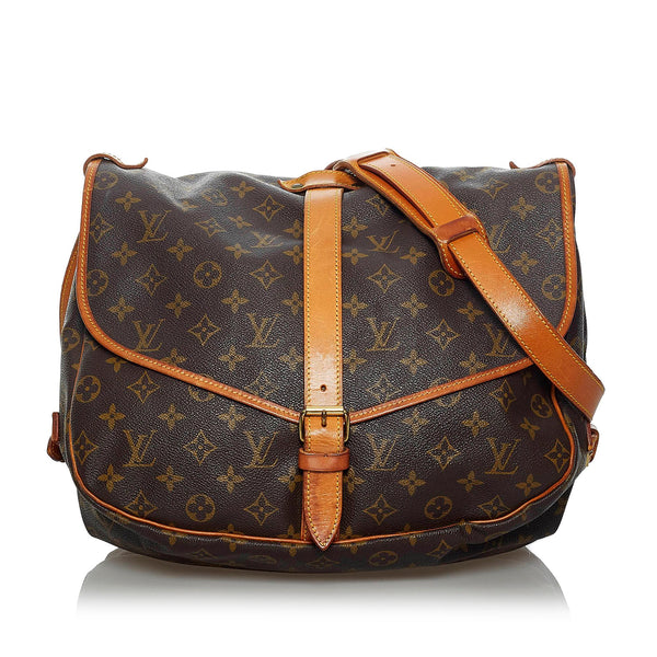 Louis Vuitton Monogram Saumur 35 (SHG-33632)