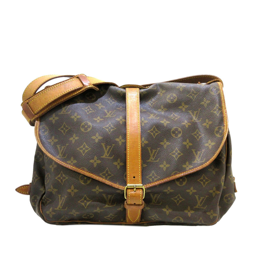 Louis Vuitton Monogram Canvas Saumur 35 Bag – Luxuria & Co.