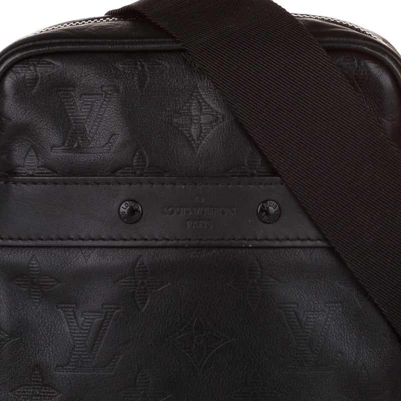 Louis Vuitton Monogram Shadow Leather Danube PM Bag Louis Vuitton