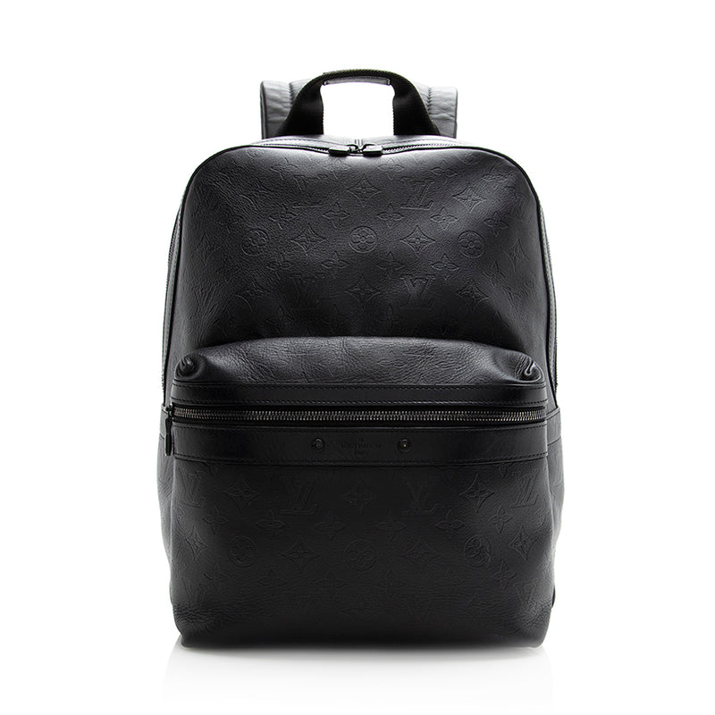 Louis Vuitton Sprinter Messenger Bag Monogram Shadow Leather Black