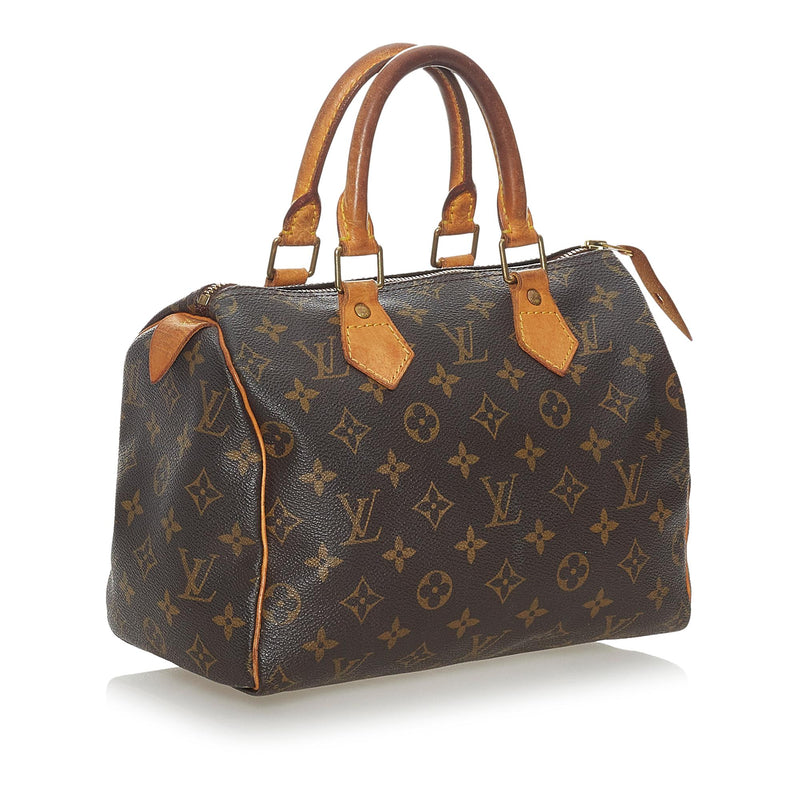 Louis Vuitton Monogram Speedy 25 (SHG-28097)