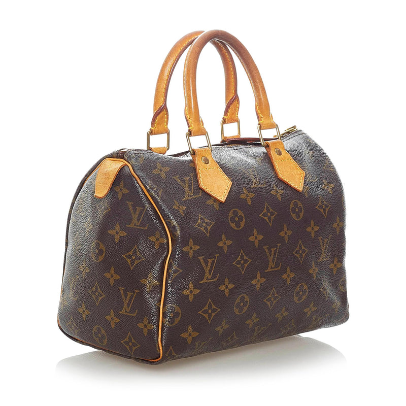 Louis Vuitton Monogram Speedy 25 (SHG-32935)