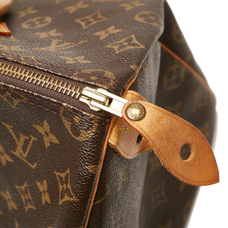 Louis Vuitton Monogram Leather Speedy 35