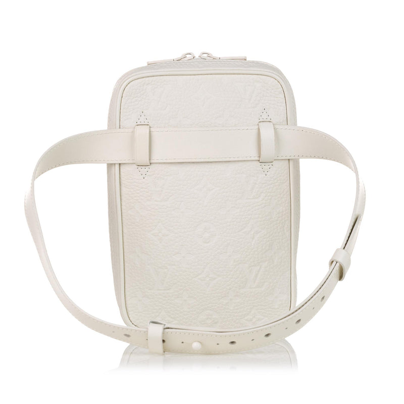 louis belt bag white
