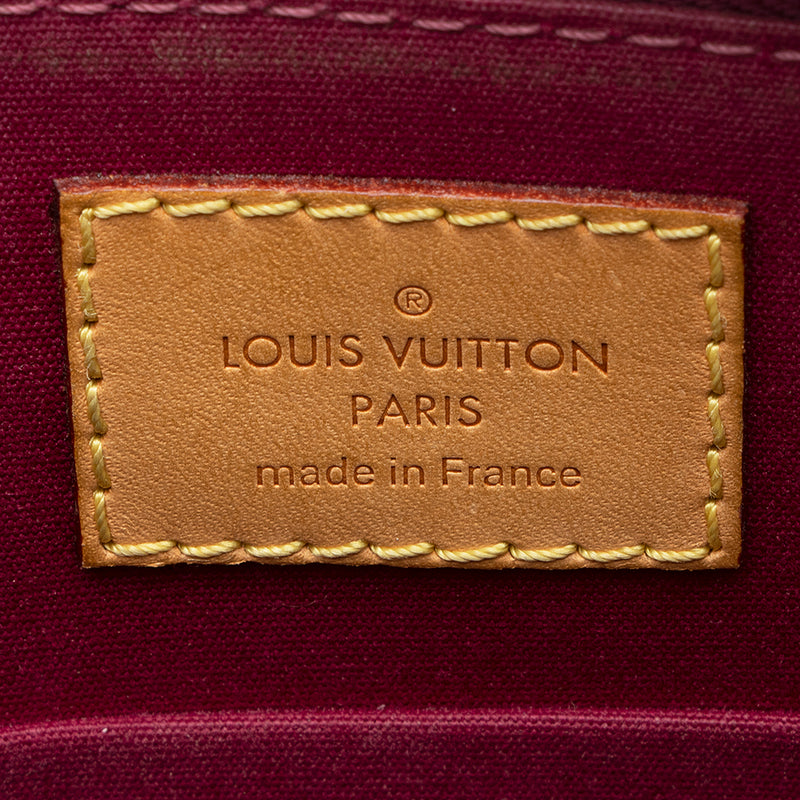 Louis Vuitton Monogram Vernis Alma BB Satchel (SHF-20801) – LuxeDH