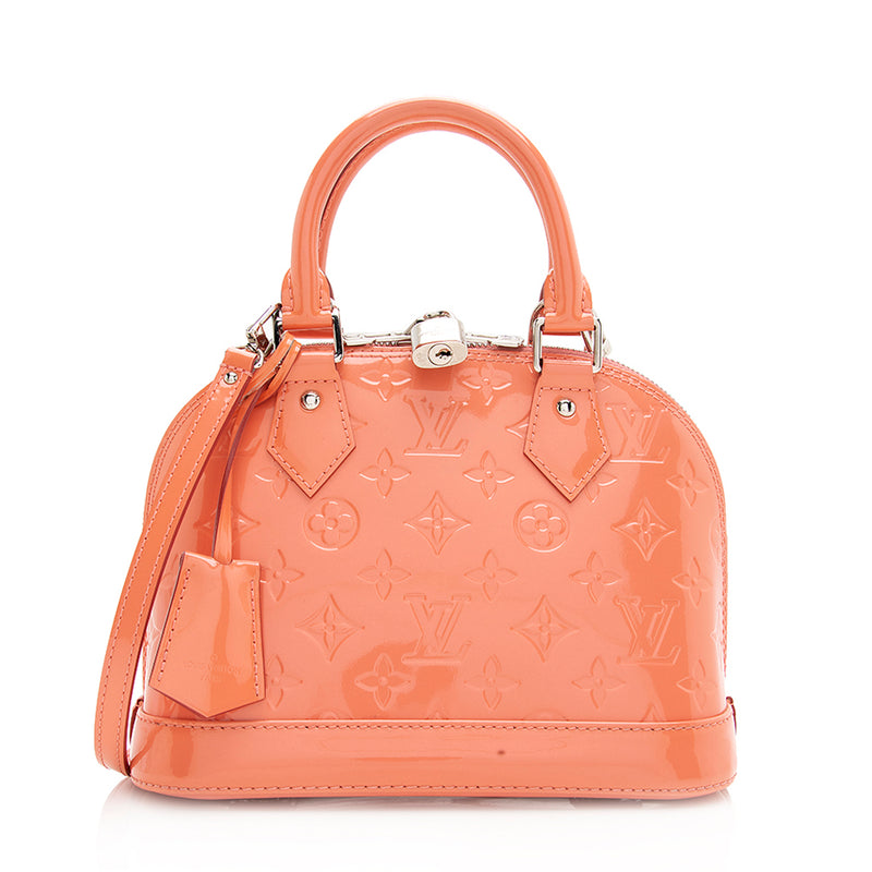 Louis Vuitton Hot Pink Vernis Alma BB Mini Bag