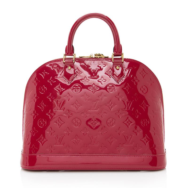 Louis Vuitton - Authenticated Astrid Handbag - Leather Red Plain for Women, Very Good Condition