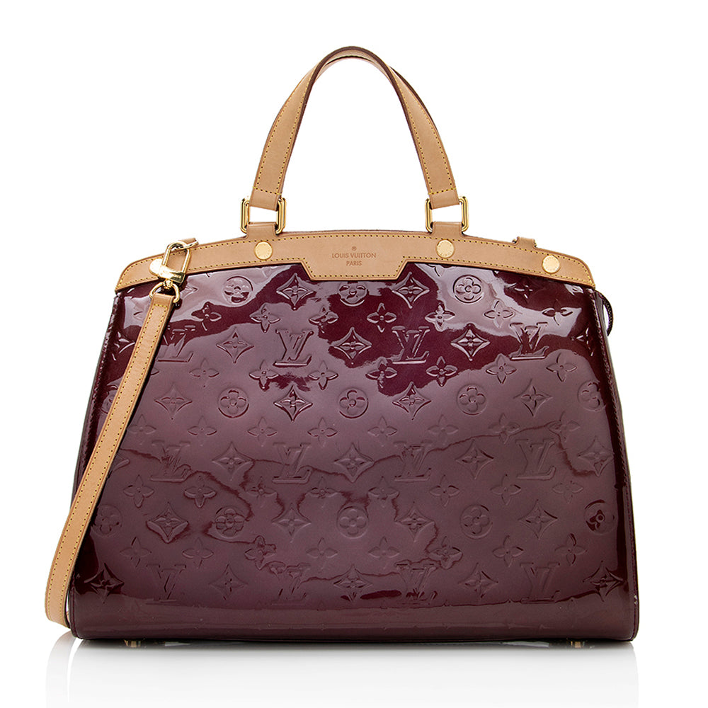 Brea Monogram Vernis GM Bag