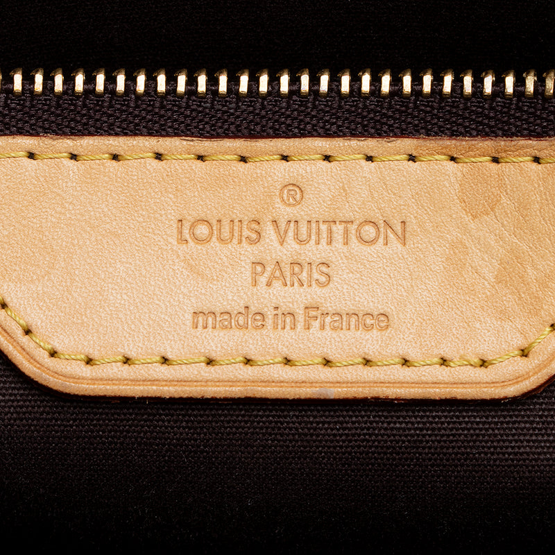 Louis Vuitton Monogram Vernis Rayures Mirror Bag Charm (SHF-22147