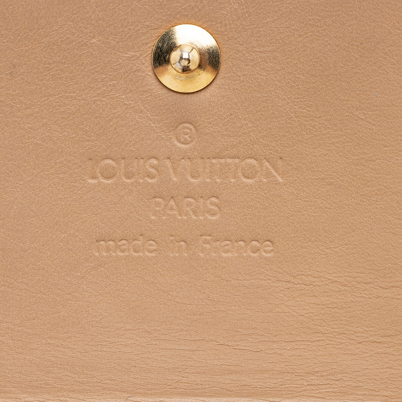 Louis Vuitton Monogram Canvas Fleuri Elise Wallet QJA095DE0B009