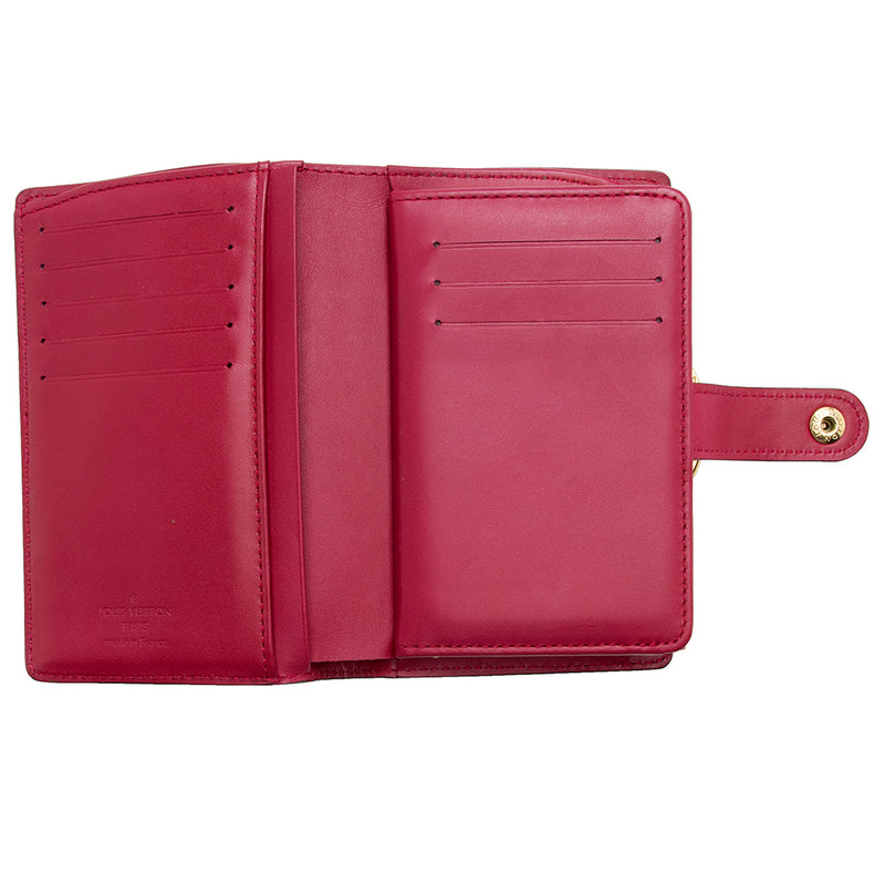 Louis Vuitton - Clémence Wallet - Monogram Leather - Navy Rouge - Women - Luxury