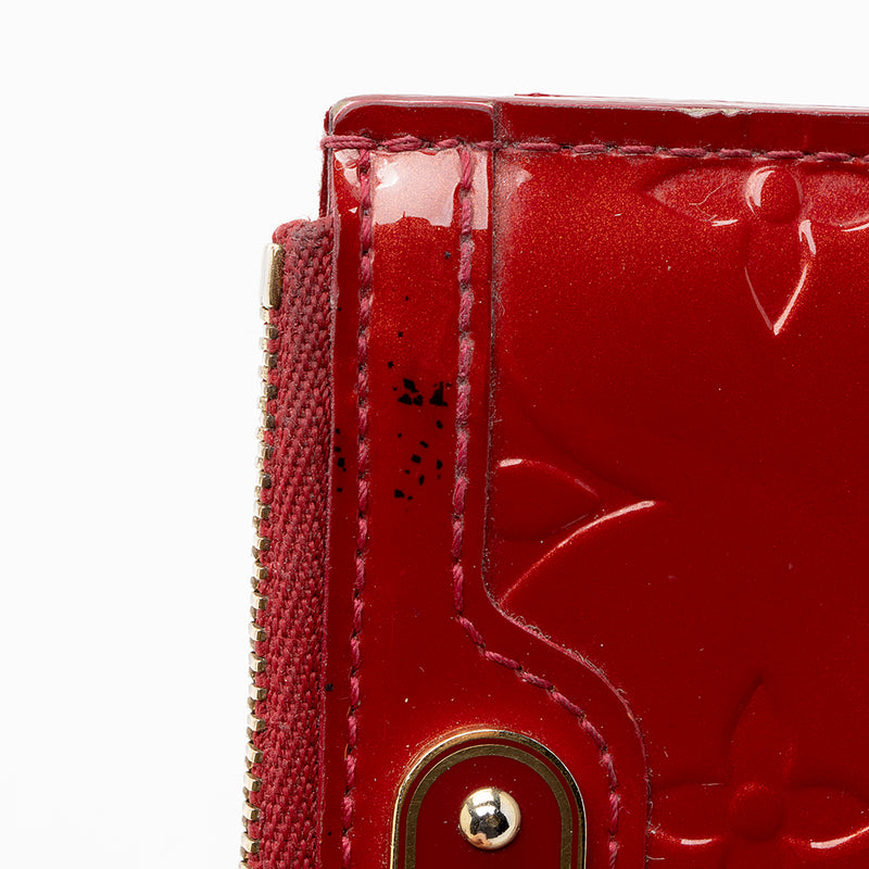 Louis Vuitton Monogram Vernis Patent Leather Key Pouch on SALE