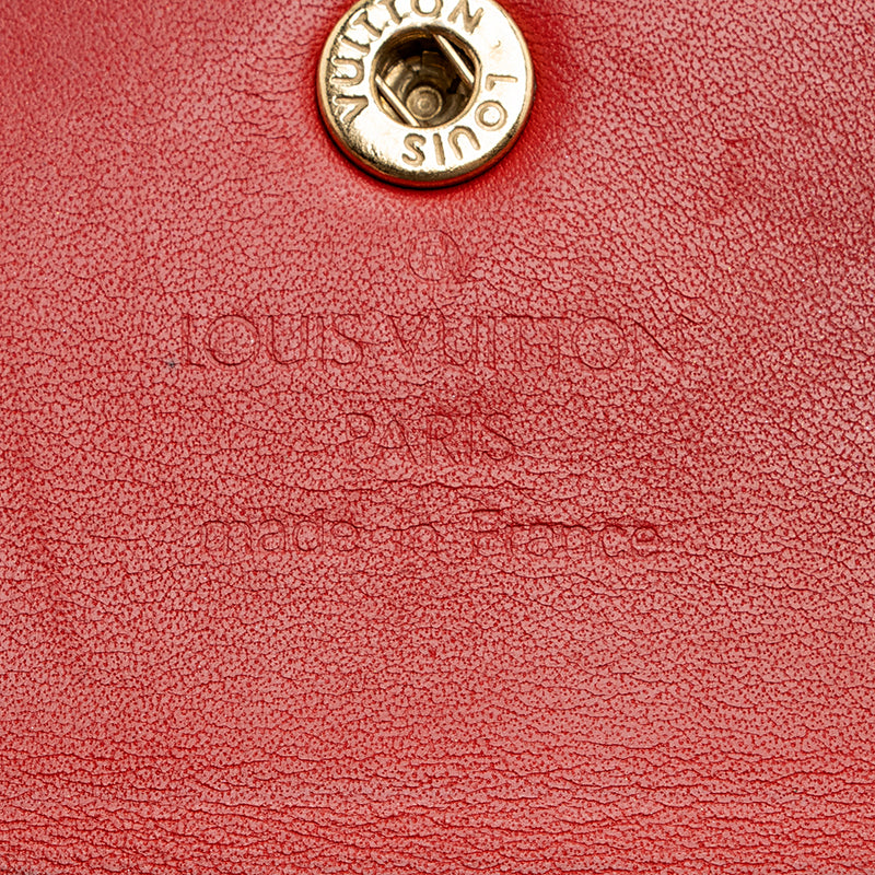 Authentic LOUIS VUITTON Monogram Vernis Ludlow Coin Case Wallet #17047
