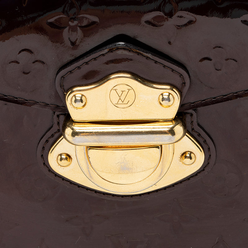 Louis Vuitton Indigo Monogram Vernis Mallory Square Bag by WP