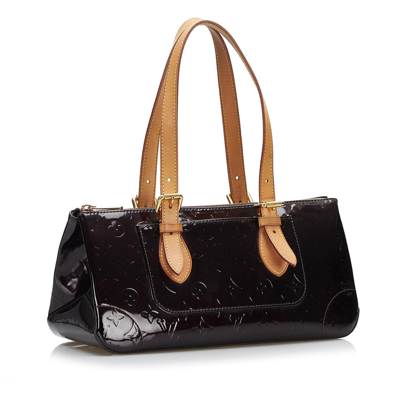Shop for Louis Vuitton Amarante Vernis Leather Rosewood Ave Bag
