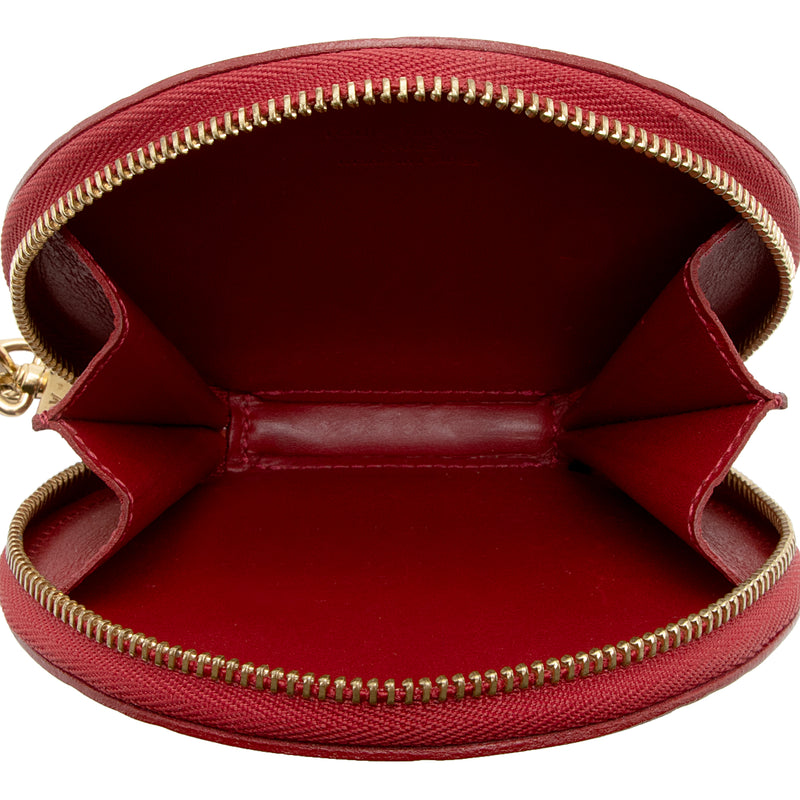 Louis Vuitton Red 2018 EPI Leather Zippy Coin Purse
