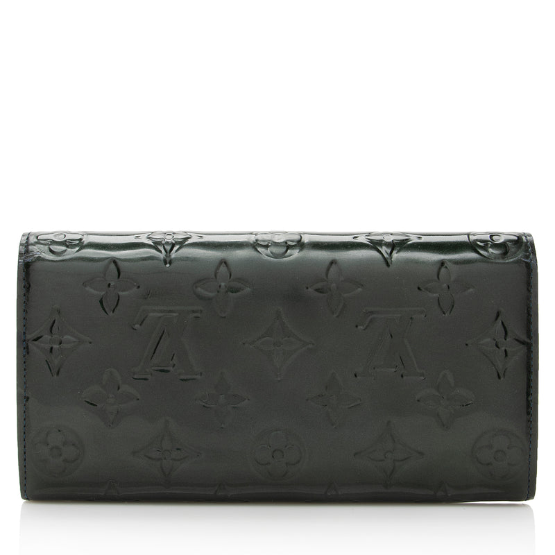 Louis Vuitton Sarah Monogram Vernis Patent Leather Wallet