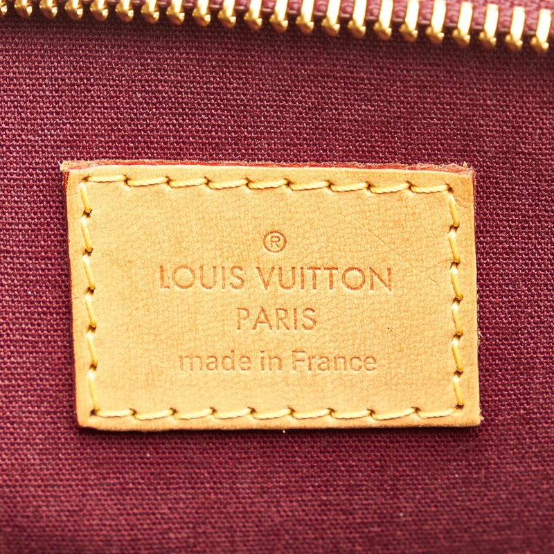 Louis Vuitton LV GHW Sherwood PM Shoulder Bag Handbag Monogram Vernis  Yellow