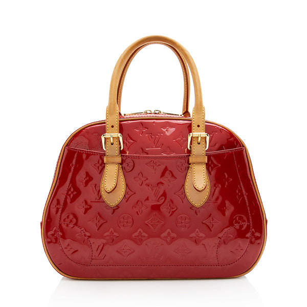 Louis Vuitton Monogram Vernis Summit Drive Satchel (SHF-18409)