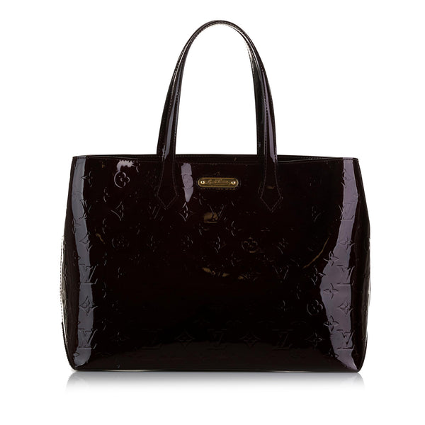 Louis Vuitton Monogram Vernis Wilshire MM (SHG-jyZpD3) – LuxeDH