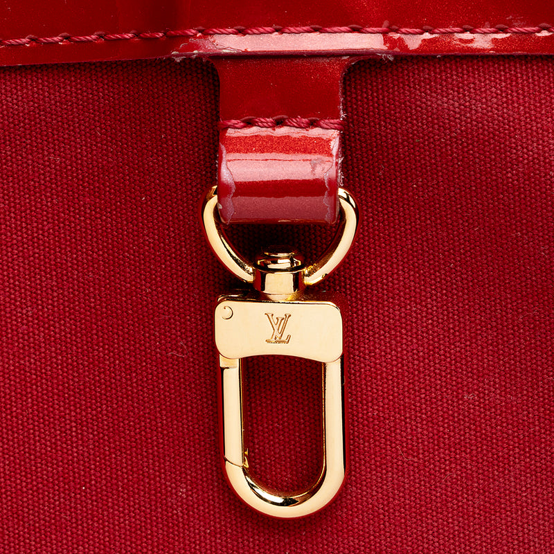 Louis Vuitton Monogram Vernis Wilshire PM Satchel (SHF-21149)