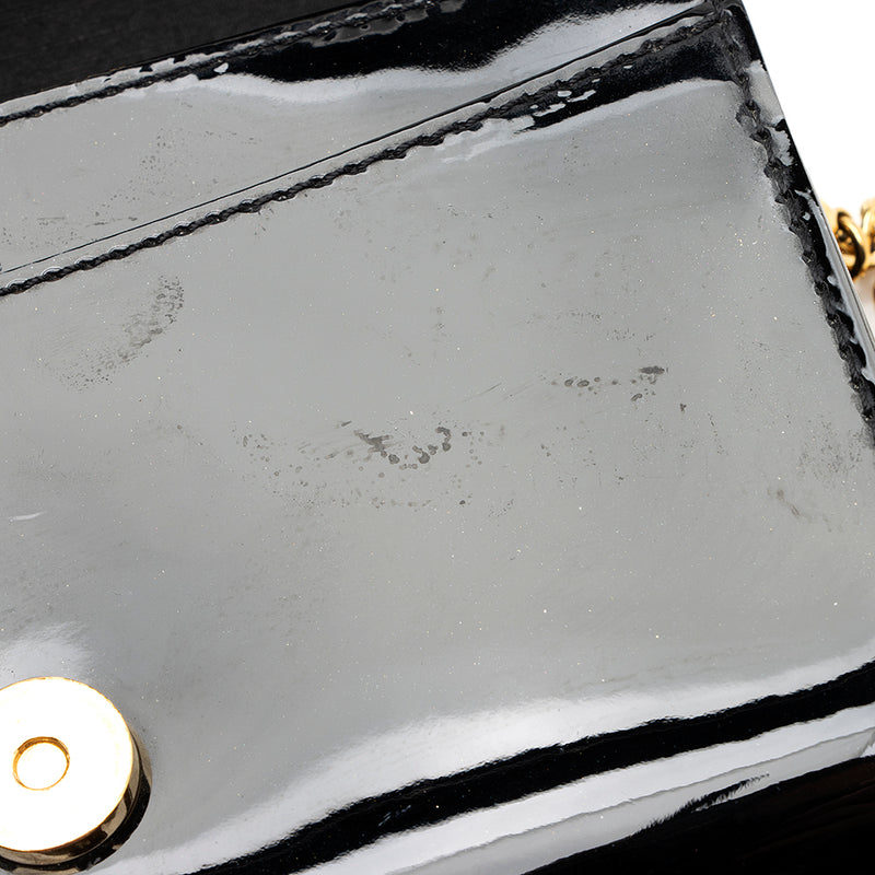 Louis Vuitton Patent Leather Louise Shoulder Bag (SHF-19742)