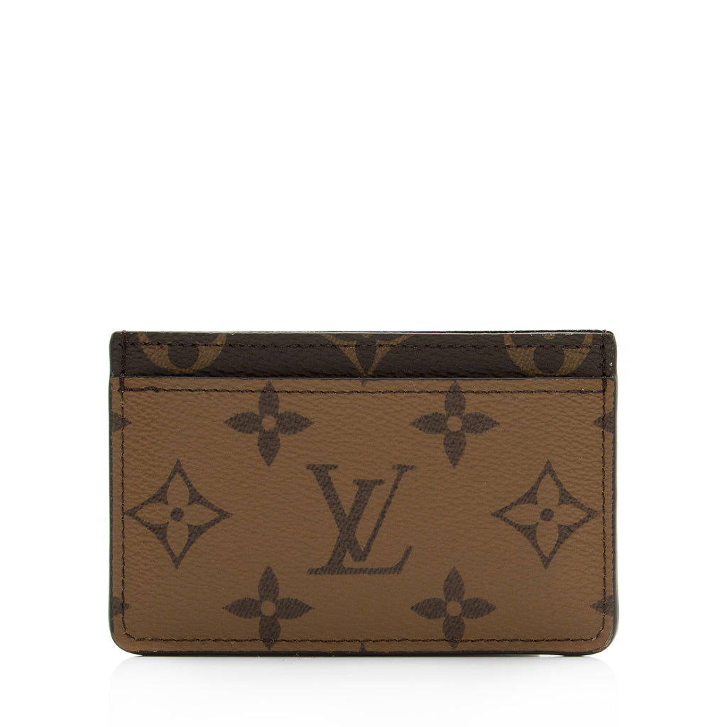 Louis Vuitton Reverse Monogram Card Holder (SHF-23150) – LuxeDH
