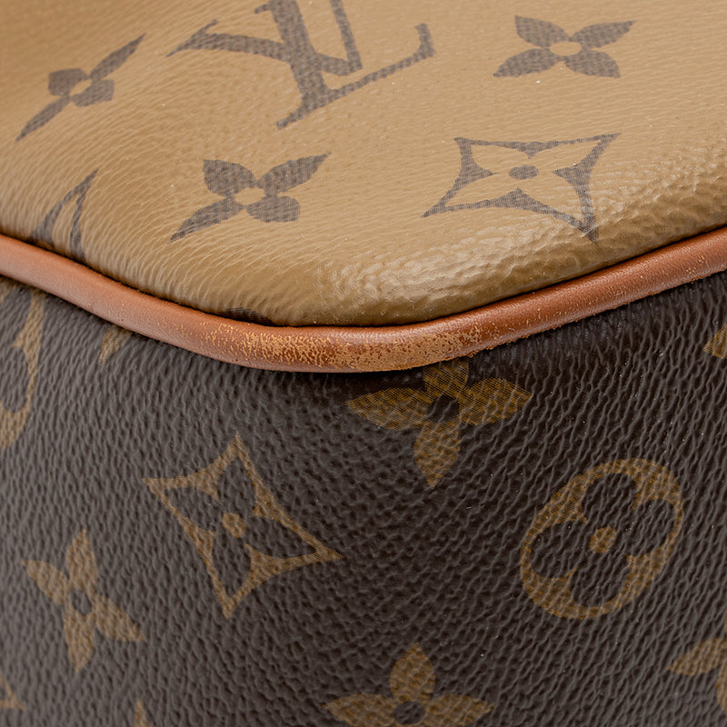 Louis Vuitton Monogram Reverse Dauphine Hobo PM w/ Strap - Brown Hobos,  Handbags - LOU805265